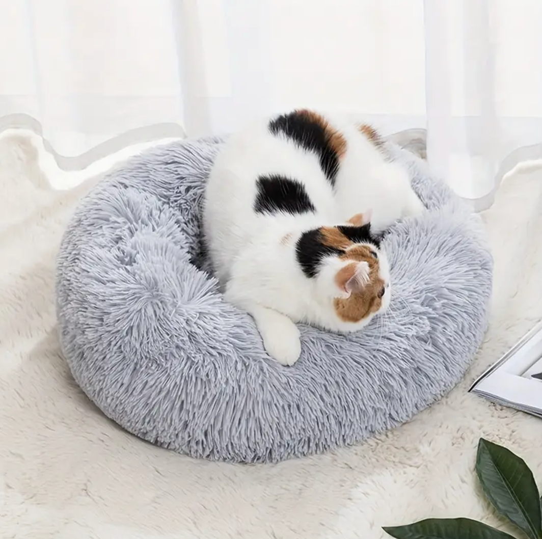 FleaPet™ Cuccia a Ciambella per Cani e Gatti